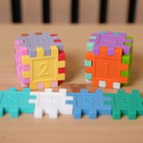Montessori Math Blocks for Tiny Travelers (16 Pieces)