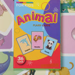 animal cards for 2 year olds
