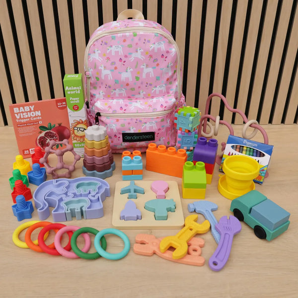 1 Year Old Kid Toy Set + Backpack alternate image