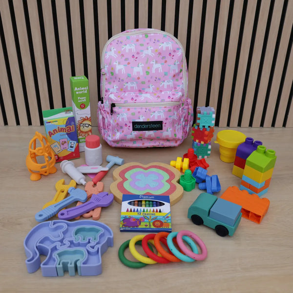 2 Year Old Kid Toy Set + Backpack alternate image