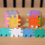 montessori math puzzle block toddler toy